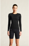Běžecké tričko CRAFT PRO Dry Nanoweight LS - černá Velikost textilu: XL