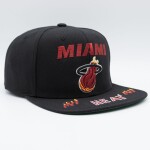 Mitchell & Ness Pánská kšiltovka Miami Heat NBA Front Loaded Snapback