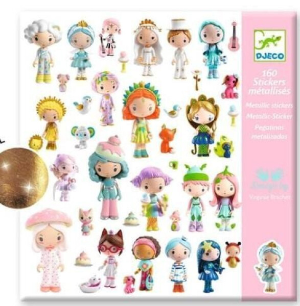 DJECO Samolepky The little world of Tinyly
