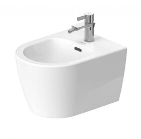 DURAVIT - Soleil by Starck Závěsný bidet, otvor pro baterii, bílá 2298150000