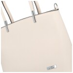 Luxusní dámská kabelka na rameno Delami Aurora, pudrová