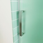 H K - Posuvné sprchové dveře DIAMOND FROST 96-100x195 cm, pravá varianta SE-DIAMONDFROSTR100SET
