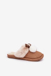Dámské Pantofle S Kožešinou Camel Nartani 39