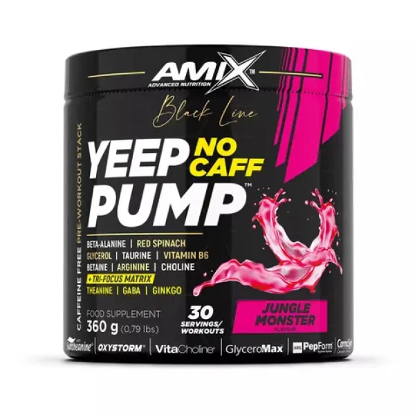 Amix Black Line Yeep Pump No Caff 360 g jungle monster (17557)