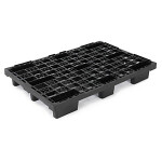 Plastové palety 800 x 600 x 130 mm, zatížení 800kg, hmotnost 2,8kg | RAJA