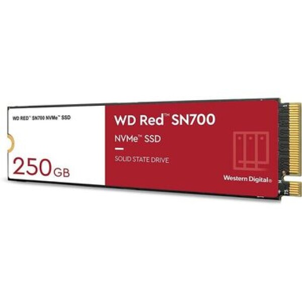 WD Red SN700 250GB / M.2 2280 / RW: 3100 1600 MBps / MTTF 1.75mh / 5y (WDS250G1R0C)