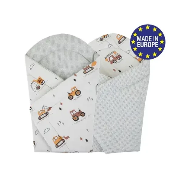 Bomimi Rychlozavinovačka soft oboustranná, malý stavitel (BO2206WHT042)