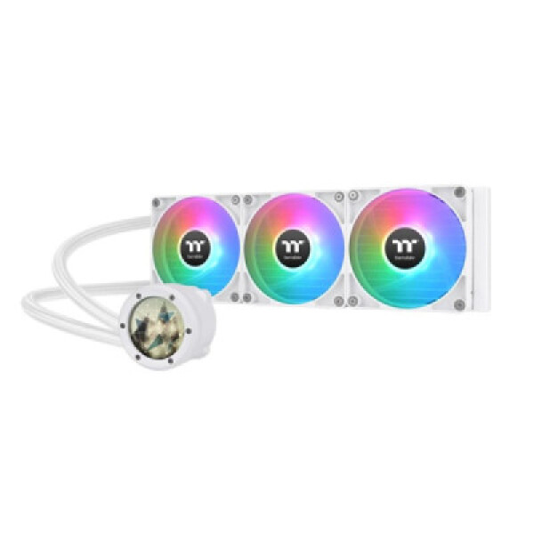 THERMALTAKE Vodní chladič TH360 V2 Ultra ARGB, 3x120mm ARGB, LGA1851, AM5, bílá EDF_964070