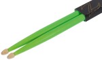 Zildjian 5A Acorn Wood Neon Green