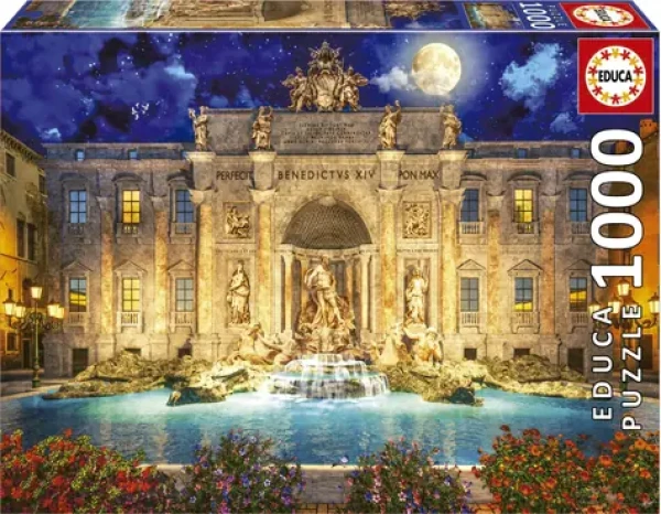 EDUCA Puzzle Fontána Di Trevi - Řím