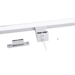 Mereo Led koupelnové osvětlení nad zrcadlo, stříbrné, 40 cm, 7 W, 455 lm, 4000 K, IP44, 230 V CN700G40