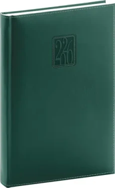 NOTIQUE Denní diář Panama 2026 zelený / 15 x 21 cm (PGD-DA5PA-6389)