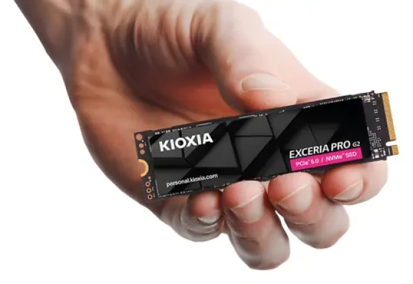 Kioxia Exceria Pro G2 1TB / SSD / M.2 2280 / PCIe 5.0 x4 / R: 14400 MB/s / W: 12700 MB/s (LVE10Z1T02G8)