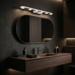 Koupelnové nástěnné LED svítidlo SWE056-W CHROME OSW-20156