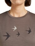 ICEBREAKER Wmns Mer 150 Tech Lite SS Tee Bird Transit, Porcini velikost: S