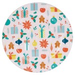 Plastový dekorační tác VÁNOCE assort 33 cm