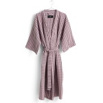HAY Župan Waffle Stripe Cool Pink, růžová barva, textil