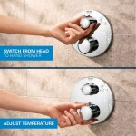 GROHE - Precision SmartControl Sprchový set s termostatem pod omítku, průměr 31 cm, chrom 34880000