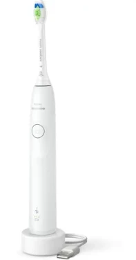 Philips Sonicare 5300 HX7108/01 bílá / Sonický zubní kartáček / 62.000 kmitů / 2 režimy / 1 hlavice (HX7108/01)
