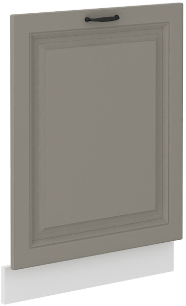 Dvířka na vestavnou myčku nádobí Stilo ZM 713x596 Barva korpusu: Bílá, Barva dvířek: Clay Grey