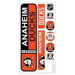 Mustang Drinkware Samolepky na Stěnu Anaheim Ducks NHL Repositionable Street Signs Wall Decal Set