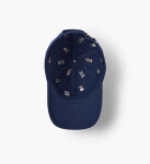 Rifle Paper Co. Kšiltovka s výšivkou Dog Days, modrá barva, textil