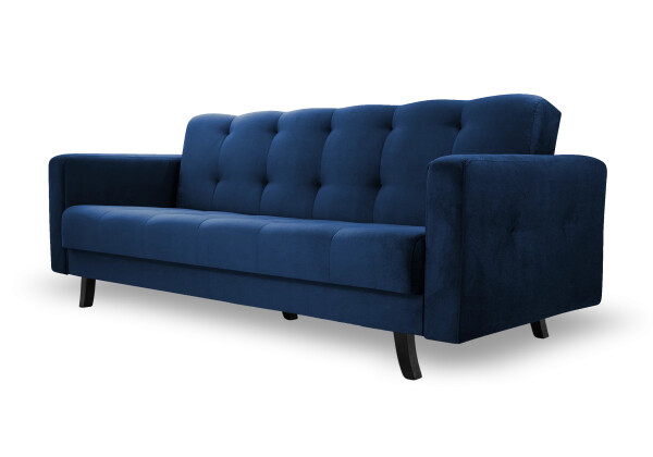 Pohovka Lizbona Nožičky: Černé, látka: Kronos 9