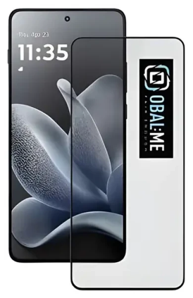Obal:Me 5D Tvrzené Sklo pro Motorola Edge 70 černá / Ochranné sklo (57983130200)