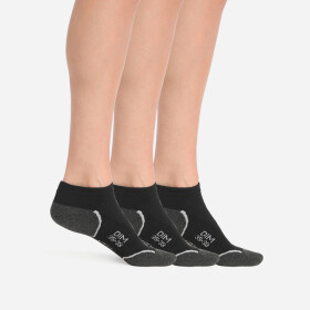 Dámské sportovní ponožky páry DIM SPORT IN-SHOE 3x DIM SPORT černá