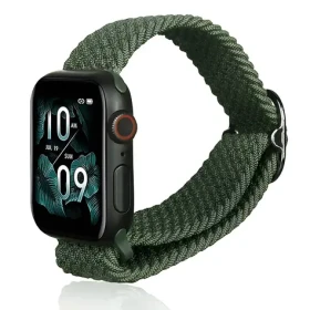 Beline Textilní řemínek pro Apple Watch 38/40/41 mm zelený / Řemínek / Textilní / 19-24 cm