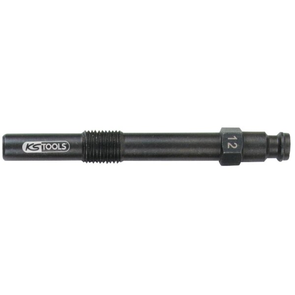 KS Tools 150.3673 Adaptér žhavicích svíček, M10 x 1,0 s vnějším závitem, délka 83 mm
