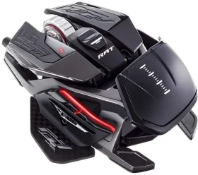 Mad Catz R.A.T. X3 černá / Herní myš / Optická / 16000dpi / 10 tlačítek / USB / 3000Hz (MR05DCINBL001-0)