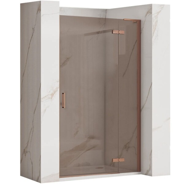 REA/S - Sprchové Dveře Hugo 90 Copper Brush KPL-K6961