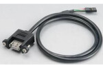 AKASA AK-CBUB06-60BK USB kabel / externí port na interní / pro DIY (AK-CBUB06-60BK)