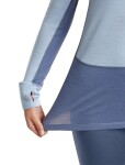 ICEBREAKER Wmns Merino 260 ZoneKnit LS Half Zip, Dawn/Zincblue/Cb (vzorek) velikost: S