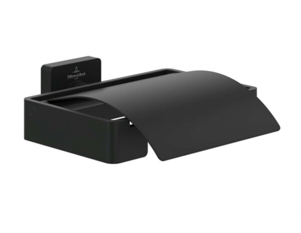 VILLEROY & BOCH - Elements Striking Držák toaletního papíru, matná černá TVA152013000K5