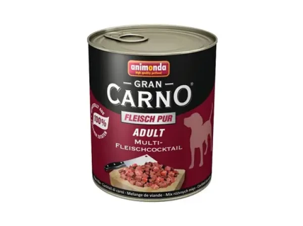 Animonda GranCarno Adult konzerva pro psy hovězí+srdce 400g (4017721827317)