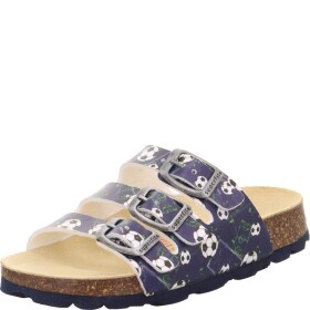 Chlapecké korkové pantofle FOOTBAD Blue/Multicolored Superfit 1-800113-8090 - 40