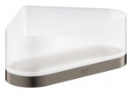 GROHE - Selection Miska do sprchy s držákem, rohová, kartáčovaný Hard Graphite 41038AL0
