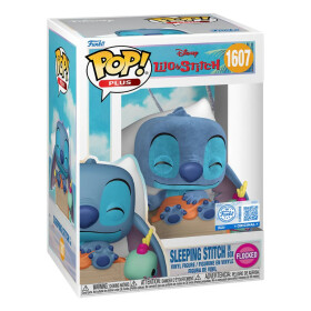 Funko POP Plus: Lilo & Stitch - Sleeping Stitch in Box (Flocked) #1607