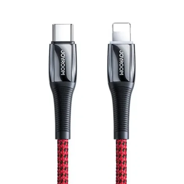 Joyroom S-1224K2 Nabíjecí kabel USB-C (M) - Lightning (M) 20W 1.2m červená (6941237136763)
