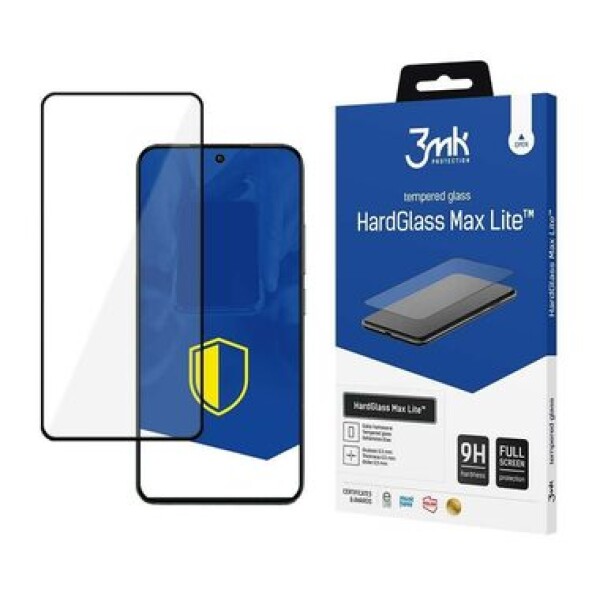 3mk HardGlass Max Lite tvrzené sklo pro Samsung Galaxy S23 FE (SM-S711) černá (5903108533492)