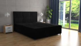 FRONTI Postel FIFI 160x200 černá