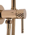REA - Podomítková bidetová baterie LUNGO LOOP Diamond Copper REA-B8971