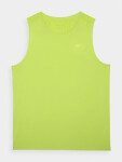 Pánský sportovní tank top regular z recyklovaných materiálů 4F - šťavnatý zelený Velikost: XXL