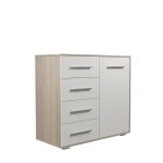 Komoda Frida 01 Mini Barva korpusu: Dub - sonoma, Dveře: Dub sonoma