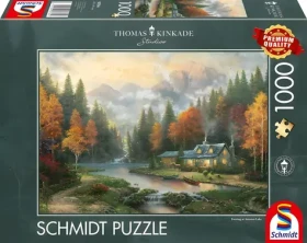 SCHMIDT Puzzle Večer u podzimního jezera
