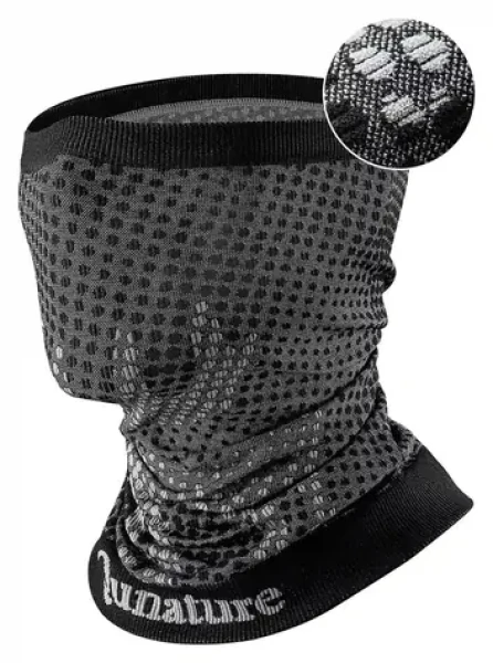 Qunature 11230014002 černá / Multifunkční šátek / Sportovní bandana / Univerzální velikost