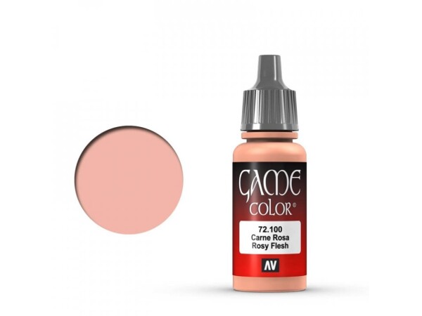 Vallejo Game Color 72100 Rosy Flesh 18 ml