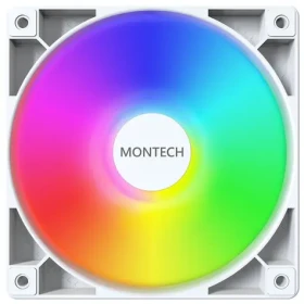 Montech GF120 PWM ARGB bílá / 120 mm / Hydraulic Bearing / 25.5 dB @ 1600 RPM / 112 CFM / ARGB / 4-pin (GF120 ARGB PWM (W))